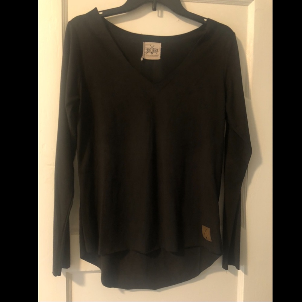 Tribe Kelley Suede Long Sleeve Shirt